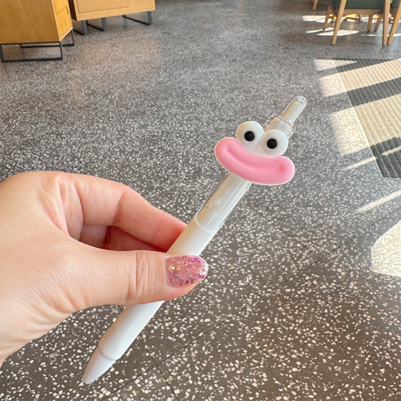 Wholesale Funny ugly big mouth click ballpoint pen